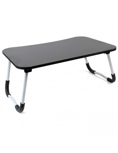 Tradineur - Bandeja plegable para cama - Fabricado en Madera - Disfruta de tus actividades en la comodidad de la cama - 60 x 40