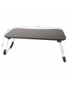 Tradineur - Bandeja plegable para cama - Fabricado en Madera - Disfruta de tus actividades en la comodidad de la cama - 60 x 40