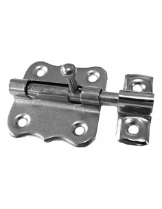 Tradineur - Cerrojo para puerta - Pestillo multifunción de acero inoxidable - Pasador de seguridad, fácil colocación mediante to