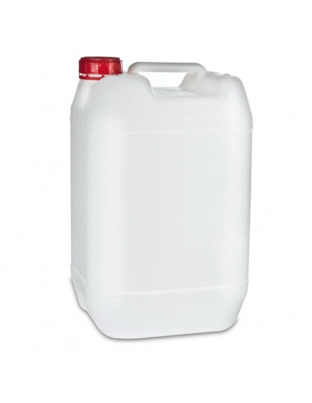 Tradineur - Garrafa Cuadrada - Fabricado en plástico - Apto para uso alimentario - ideal para almacenar y transportar agua, bebi
