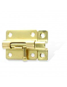 Tradineur - Cerrojo para puerta - Pestillo multifunción de acero inoxidable - Pasador de seguridad, fácil colocación mediante to