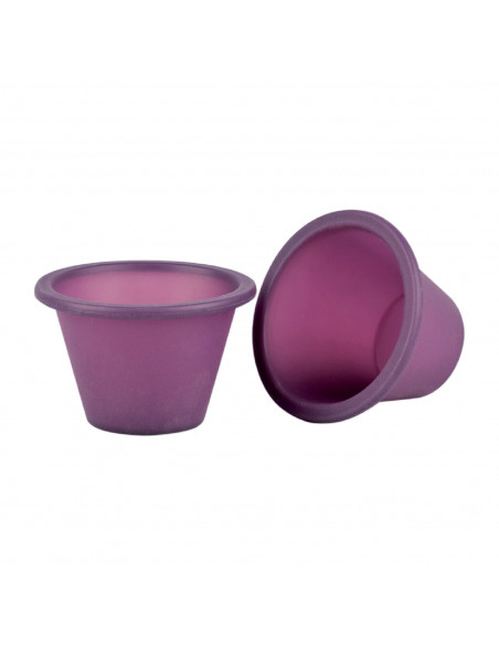 LifeStyle - Pack de 4 flaneros de silicona 8 x 6 cm unidad apto para horno y lavavajillas