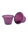 LifeStyle - Pack de 4 flaneros de silicona 8 x 6 cm unidad apto para horno y lavavajillas