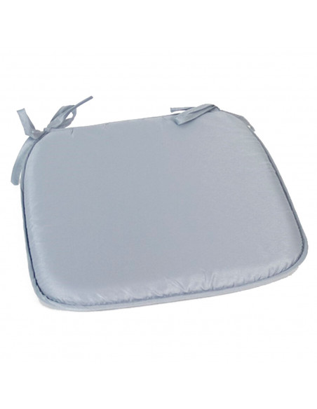 Tradineur - Cojín para sillas - Fabricado 100% Poliéster - Fácil de limpiar y Comodidad ergonómica - 39 x 39 x 3 cm - Color Gris Tradineur - Cojín para sillas - Fabricado 100% Poliéster - Fácil de limpiar y Comodidad ergonómica - 39 x 39 x 3 cm - Color Gris