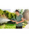 Tradineur - Pistola de riego regulable con accesorios, chorro ajustable, 7 posiciones, plástico, regar jardín, flores, huerto, l