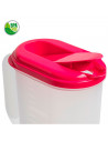 Tradineur - Jarra de plástico para servir agua, bebidas frías, translúcida, incluye, línea de medida, frigorífico, cocina, fabri