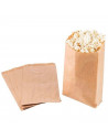 Tradineur - Pack de 40 bolsas de papel kraft para alimentos, biodegradables, compostables, reutilizables, aptas para uso aliment