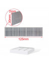 Tradineur - Pack 1000 Clavos para grapadoras neumáticas - Fabricado en hierro - Clavos de 2 x 30 mm