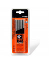 Tradineur - Pack 1000 Grapas para grapadoras neumáticas - Fabricado en hierro - Grapas de 5,8 x 25 mm
