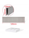 Tradineur - Pack 1000 Grapas para grapadoras neumáticas - Fabricado en hierro - Grapas de 5,8 x 32 mm