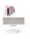 Tradineur - Pack 1000 Grapas para grapadoras neumáticas - Fabricado en hierro - Grapas de 5,8 x 40 mm