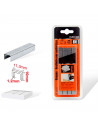 Tradineur - Pack 800 Grapas para grapadoras industriales - Fabricado en hierro - Grapas de 1,2 x 10 x 11,3 mm