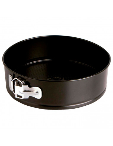 Tradineur - Molde desmontable redondo antiadherente de 26 cm para horno, repostería, bizcochos, tartas, pasteles, color aleatori