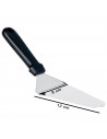 Tradineur - Espátula para servir tarta o pizza, acero inoxidable, pasteles, repostería, cocina, apta para lavavajillas, 8 x 12 c