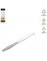 Tradineur - Pack de 12 cuchillos reutilizables de plástico, 100% reciclables, extra resistentes, higiénicos, aptos para lavavaji