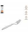 Tradineur - Pack de 12 tenedores reutilizables de plástico, 100% reciclables, extra resistentes, higiénicos, aptos para lavavaji