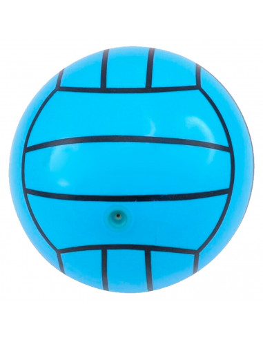Tradineur - Mini Balón de waterpolo - Fabricado en PVC - Pelota para entretenimiento deportivo para verano - Ø 13 cm - Color Ale
