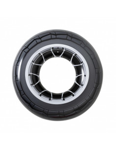 Tradineur - Flotador neumático infantil, flotador hinchable rueda, high velocity tire tube, diámetro 119 cm