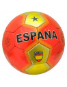 Tradineur - Balón de futbol de 4 capas - Diseño Temático de España - Ideal para regalo para deportistas - Ø 22 cm