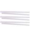 Tradineur - Pack de 6 barras de silicona termofusibles, cola, pegamento para pistolas de encolar en caliente, uso en cuero (Tran