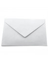 Tradineur - Pack de 15 sobres de papel, solapa triangular, biodegradables, reciclables, enviar invitaciones, boda, cumpleaños, t