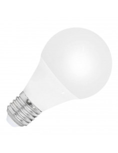 Tradineur - Bombilla LED estándar, globo, A60, E27, 8W equivalente a 72W, 720 lúmenes, 3000K, luz cálida, eficiencia energética