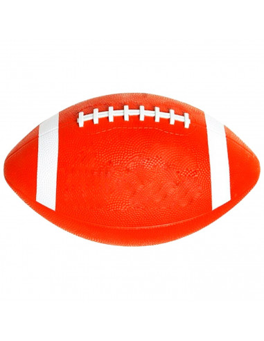 Tradineur - Balón de Rugby / Futbol Americano - Fabricado en PVC - Ideal para jugar en equipo o jugar al aire libre - Logitud de