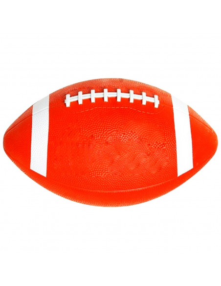 Tradineur - Balón de Rugby / Futbol Americano - Fabricado en PVC - Ideal para jugar en equipo o jugar al aire libre - Logitud de