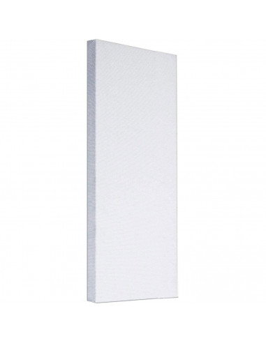 Tradineur - Lienzo preestirado grueso en blanco para pintar, 100% algodón, listones de madera, apto para todo tipo de pinturas,