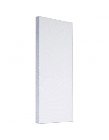 Tradineur - Lienzo preestirado grueso en blanco para pintar, 100% algodón, listones de madera, apto para todo tipo de pinturas,