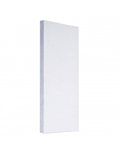Tradineur - Lienzo preestirado en blanco para pintar, grueso, 100% algodón, listones de madera, apto para todo tipo de pinturas,