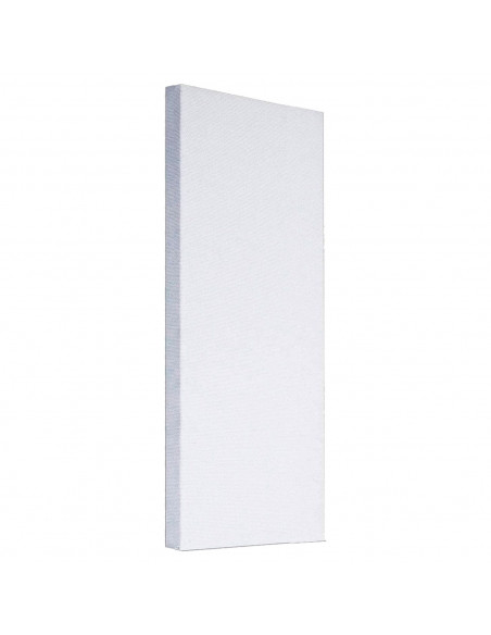Tradineur - Lienzo preestirado en blanco para pintar, grueso, 100% algodón, listones de madera, apto para todo tipo de pinturas,