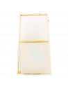 Tradineur - Lienzo preestirado en blanco para pintar, grueso, 100% algodón, listones de madera, apto para todo tipo de pinturas,