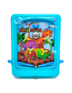 Tradineur - Pinball manual de juguete - Plástico resistente - Original juego manual para niños - 23 x 19 cm - Modelo Aleatorio