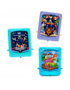 Tradineur - Pinball manual de juguete - Plástico resistente - Original juego manual para niños - 23 x 19 cm - Modelo Aleatorio