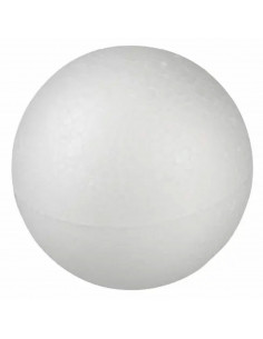 Tradineur - Bola de porexpan, poliestireno expandido, técnica de lentejuelas, servilletas, fieltro, manualidades, decoración, ar