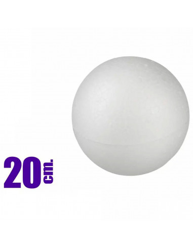 Tradineur - Bola de porexpan, poliestireno expandido, técnica de lentejuelas, servilletas, fieltro, manualidades, decoración, ar