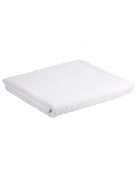 Tradineur - Toalla de lavabo, 100% algodón, suave, ligera y resistente, altamente absorbente, baño, hotel, camping, spa (Blanco,