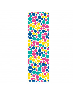 Tradineur - Rollo de papel de regalo, modelo Todo Año, lámina, hoja para envolver regalos, cumpleaños, Navidad, 1 x 3 metros, di