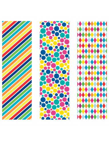 Tradineur - Rollo de papel de regalo, modelo Todo Año, lámina, hoja para envolver regalos, cumpleaños, Navidad, 1 x 3 metros, di