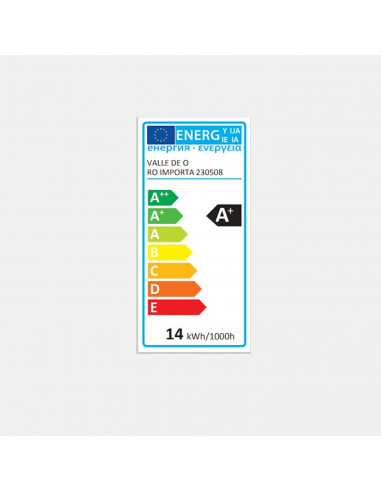 Tubo circular led T9, 14W, 6000K, 1400 lm, 185-265V, luz día, tubo circular cocina, 20 x 3 cm