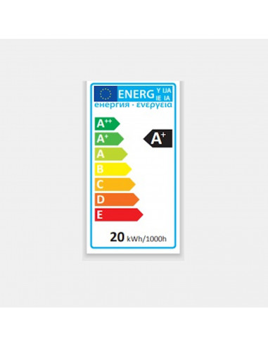 Tubo circular led T9, 20W, 6000K, 2000 lm, 185-265V, luz día, tubo circular cocina, 30 x 3 cm