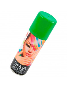 Tradineur - Laca para pelo en spray para halloween - Cantidad: 125 ml - Accesorio para disfraz de carnaval, fiestas, cosplay, cu