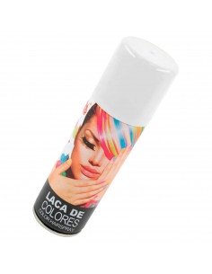 Tradineur - Laca para pelo en spray para halloween - Cantidad: 125 ml - Accesorio para disfraz de carnaval, fiestas, cosplay, cu