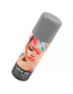 Tradineur - Laca para pelo en spray para halloween - Cantidad: 125 ml - Accesorio para disfraz de carnaval, fiestas, cosplay, cu