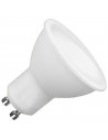 Tradineur - Bombilla LED GU10, 7W, luz cálida, 3000K, 525 lm, economizadora de energía 85%, A+, 58 x 49 mm