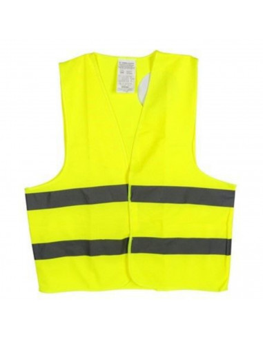 Chaleco reflectante de alta visibilidad, de la talla xxl, 100% políester, para personas con medidas de 184 - 190 cm. Chaleco de