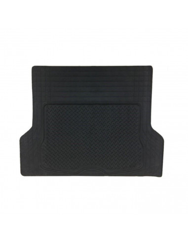 Alfombra protectora para maletero de coche recortable color negro 143 x 110 cm