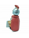 Tradineur - Figura de Romano para Belén - Estilo naïf - Marmolina - Adorno divertido para nacimiento, Navidad, decoración tradic