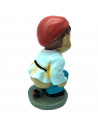Tradineur - Figura de caganer para Belén - Estilo naïf - Marmolina - Adorno divertido para nacimiento, Navidad, decoración tradi
